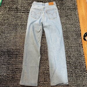 Levi’s Ribcage Straight - Classic Blue Women's Jeans